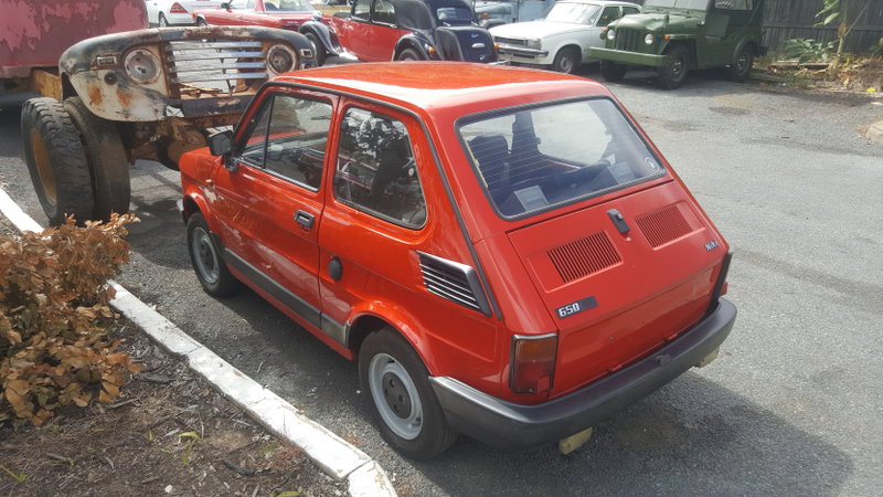Polski Fiat 126. Sold briefly in Australia under the name FSM Niki.